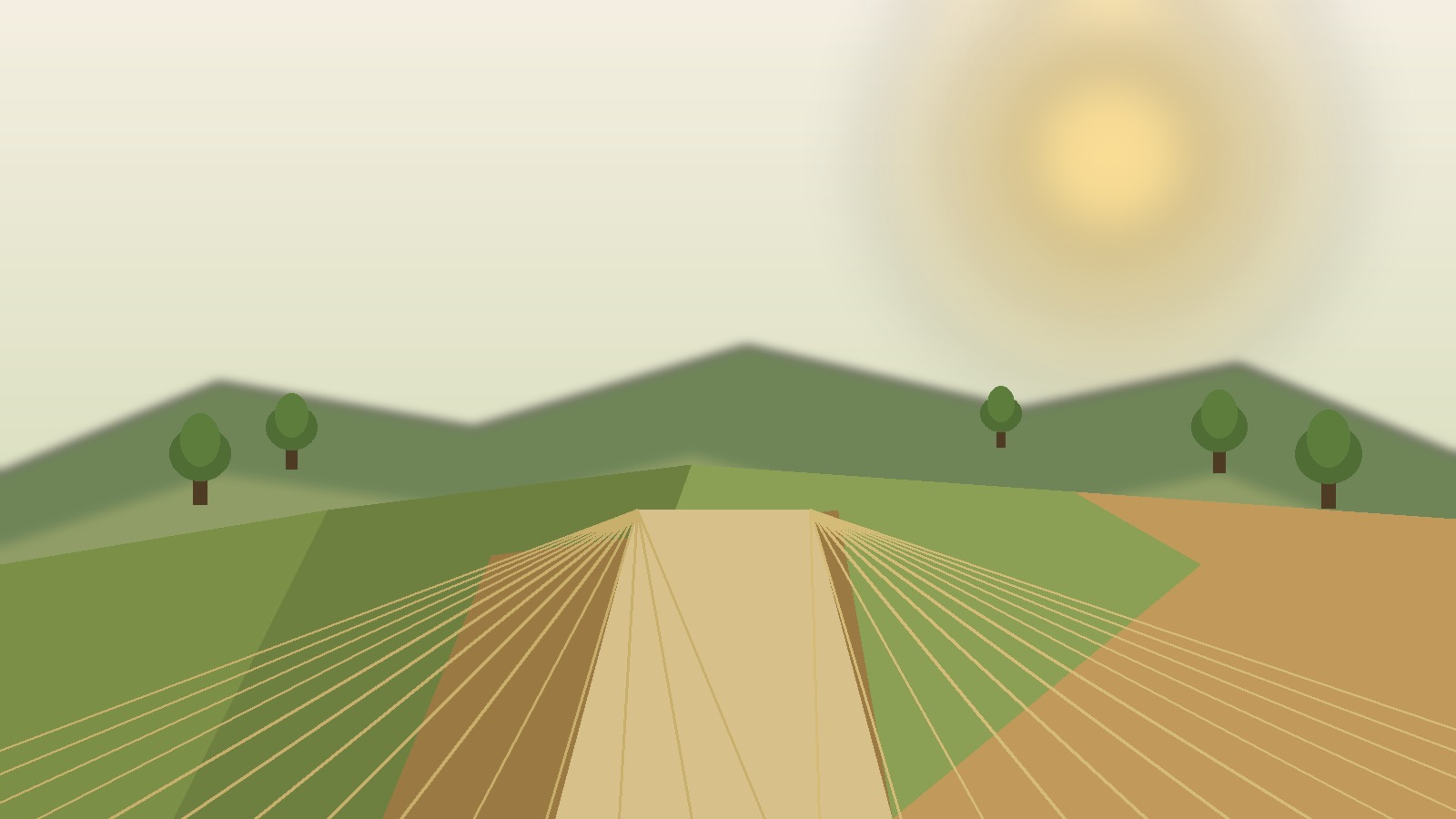 Farm landscape